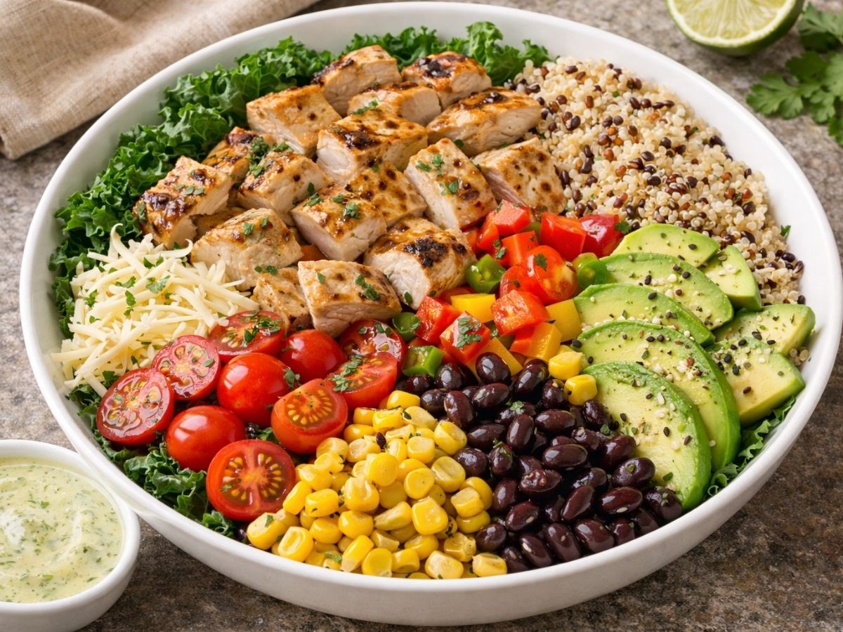 Cilantro Lime Chicken Grain Bowl